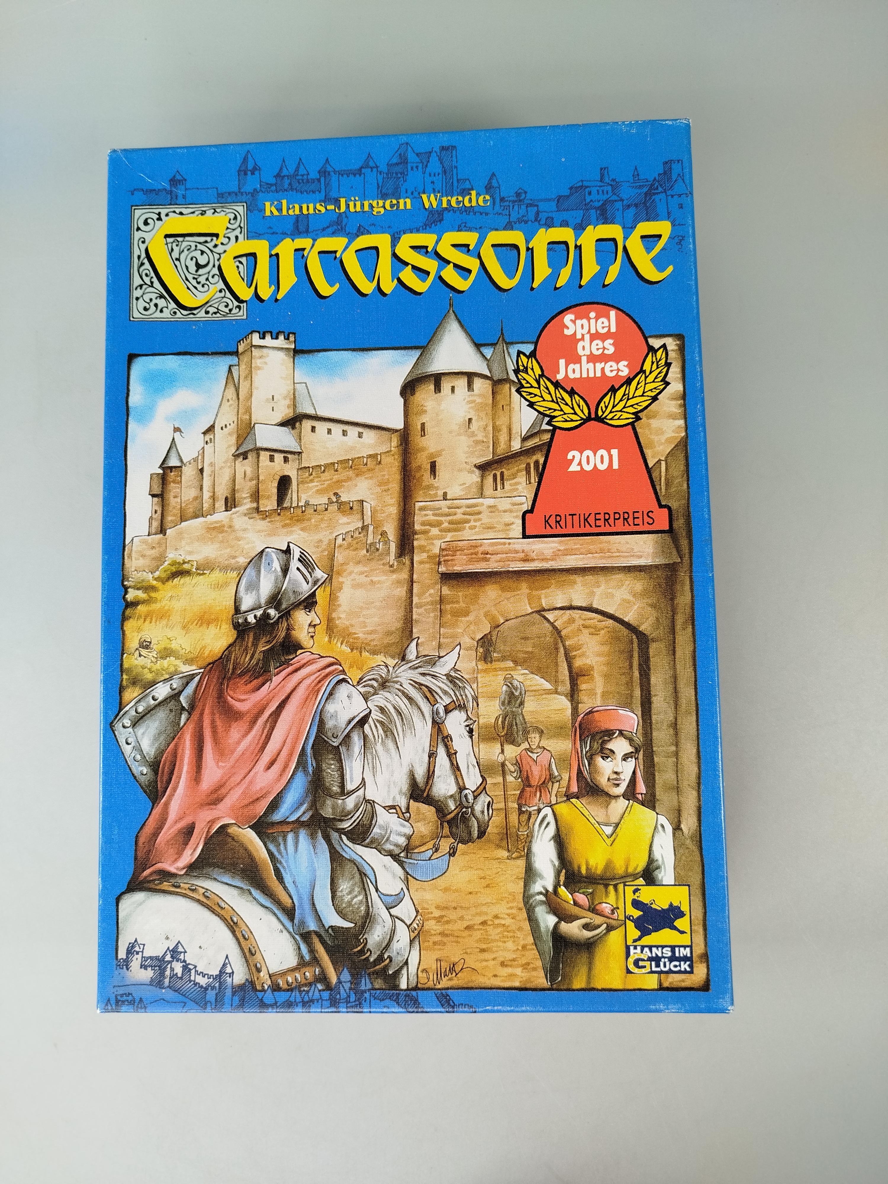 Hans im Glück Brettspiel Carcassonne – Spiel des Jahres 2001